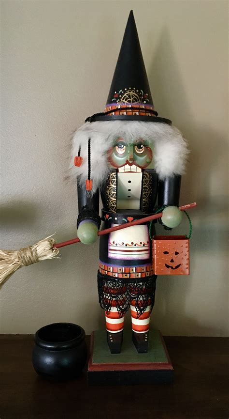 Decorate with the Twisted Witch Nutcracker for a Wickedly Wonderful Holiday Season